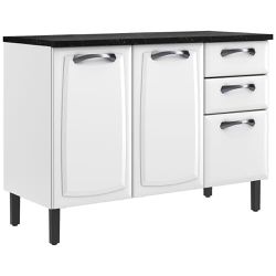 Balcão 3 Portas e 2 Gavetas Itatiaia New Premium B... - Lojas Premium