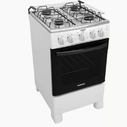 Fogão de Piso Itatiaia Star NG 4 Bocas Branco Bivo... - Lojas Premium