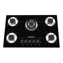 Fogão Cooktop 5 Bocas Chamalux Tripla Chama Preto ... - Lojas Premium