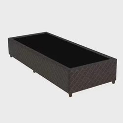 Cama Box Solteiro Gazin Poliéster 2,03x0,96 Preto ... - Lojas Premium