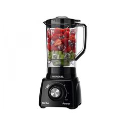 Liquidificador Mondial Turbo Power L-99 FB Preto c... - Lojas Premium
