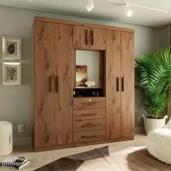 Guarda Roupa Casal com Espelho Advantage 7 Portas ... - Lojas Premium