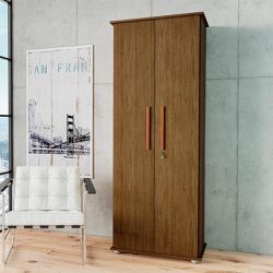Armário Multiuso Cordoba 2 Portas Freijo Primus - ... - Lojas Premium