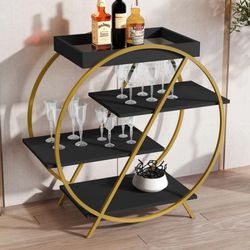 Aparador Adega Luxo 4009 Preto/Dourado Jb Bechara ... - Lojas Premium