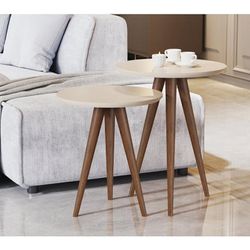 Mesa de Apoio Luxo 8003 Pés Palito Perola JB Becha... - Lojas Premium