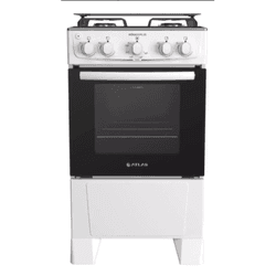 Fogão 4 Bocas Atlas Mônaco Plus Com Mesa Inox Bran... - Lojas Premium