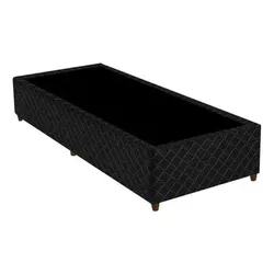 BASE BOX SOLTEIRO UNIVERSAL POLIÉSTER BORDADO 0,88... - Lojas Premium