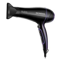 SECADOR DE CABELO MONDIAL BLACK PURPLE SCN-01 220V... - Lojas Premium