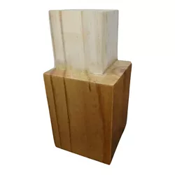 PES DE MADEIRA PARA GUARDA ROUPA (CONJUNTO COM 2) ... - Lojas Premium