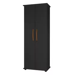 MULTIUSO CORDOBA 2 PORTAS PRETO MOVEIS PRIMUS - 14... - Lojas Premium