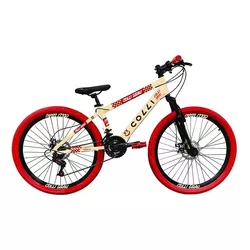 BICICLETA COLLI COLLI GRAU ARO 26 F.DISCO 21V BEGE... - Lojas Premium