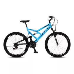 BICICLETA COLLI GPS DUPLA SUSP ARO 26 AZUL CHAMPAN... - Lojas Premium