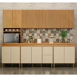 COZINHA COMPLETA DAKOTA 5 PEÇAS COM 14P E 2G CINAM... - Lojas Premium