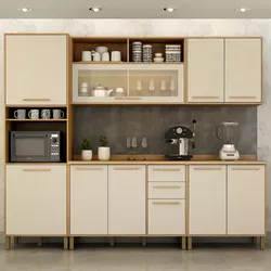 COZINHA COMPLETA SALVADOR 5 PEÇAS 12P 2G CINAMOMO/... - Lojas Premium