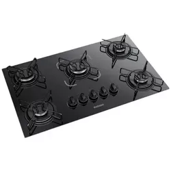 FOGÃO ITATIAIA 5 BOCAS COOKTOP ESSENCIAL PRETO BIV... - Lojas Premium