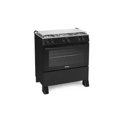 FOGÃO ITATIAIA 5 BOCAS STAR NEW PRETO BIVOLT - 145... - Lojas Premium