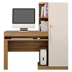 ESCRIVANINHA 1 PORTA 1 GAVETA OFFICE CINAMOMO/OFF ... - Lojas Premium