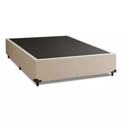 BASE BOX CASAL UNIVERSAL 1,88X1,38 LINHO BEGE - AM... - Lojas Premium
