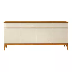 BUFFET APARADOR MAGNUM 1.90 4 PORTAS 4 GAVETAS OFF... - Lojas Premium