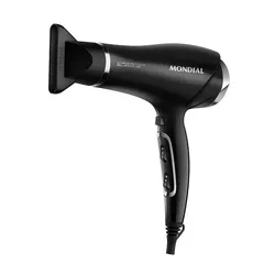 SECADOR DE CABELO MONDIAL CHROME 2000W SCN-04 127V... - Lojas Premium
