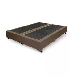 BASE BOX KING 2,03X1,93 LINHO MARROM - AMERIBOX - ... - Lojas Premium