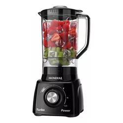 LIQUIDIFICADOR MONDIAL TURBO POWER L99-FB 2,2L 550... - Lojas Premium