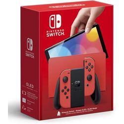 Nintendo Switch Oled Red Mario - Edição especial -... - STONE GAMES