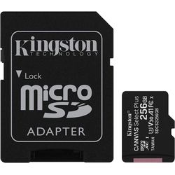 Cartão de memória microSD Kingston de 256GB Canvas... - STONE GAMES