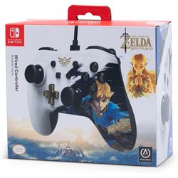 Controle Nintendo Switch Power A Iconic Zelda Brea... - STONE GAMES