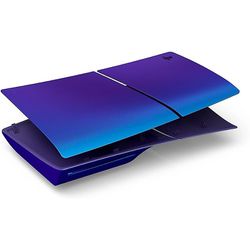Faceplate Ps5 slim Chroma Indigo semi nova - fp - STONE GAMES