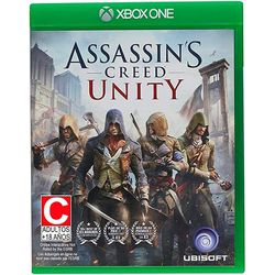 Assassins Creed Unity Xbox One semi novo - assau - STONE GAMES