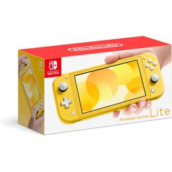 Nintendo Switch Lite Yellow semi novo desbloqueado... - STONE GAMES