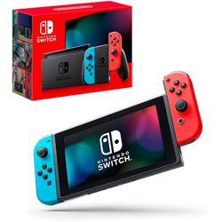 Nintendo Switch Neon v2 semi novo - nsn - STONE GAMES