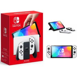 Nintendo switch oled branco desbloqueado - oledb - STONE GAMES
