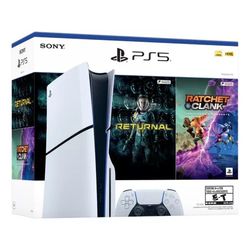 playstation 5 Slim novo com leitor + ratchet clanc... - STONE GAMES