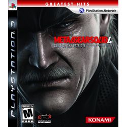 Metal Gear Solid 4 Ps3 - mgs4 - STONE GAMES