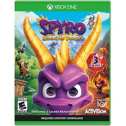 Spyro Reignited Trilogy xbox one semi novo - srt - STONE GAMES