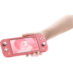 Nintendo Switch Lite Coral semi novo desbloqueado ... - STONE GAMES