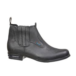 Botina com amortecedor Preta - 12512-30 - LOJA TOP AMERICA