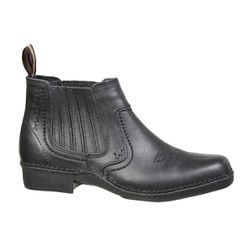 Botina Costura manual Preto - 43746-3 - LOJA TOP AMERICA