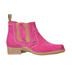 Botina Costura manual feminina Pink - 43749-47 - LOJA TOP AMERICA