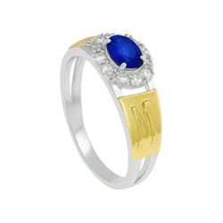 Anel em Prata Formatura Feminino Vazado com Pedra ... - Lola Braga Acessórios