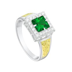 Anel em Prata Formatura Feminino Pedra Zircônia Qu... - Lola Braga Acessórios