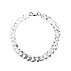 Pulseira em Prata 925 Masculina Elos Grumet 8mm 21... - Lola Braga Acessórios