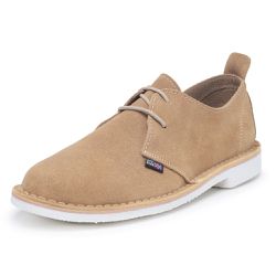 Sapato York Camel White Sole - London Style