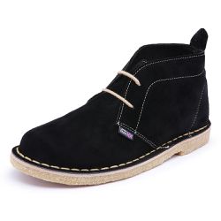 Bota Camping Preto Vegan - London Style