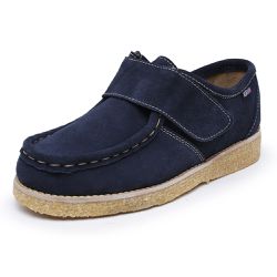 Sapato Velcro Marinho - London Style