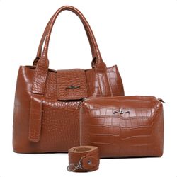 Bolsa Feminina Lorena Rodrigues Lançamento Caramelo - Lorena Rodriguez