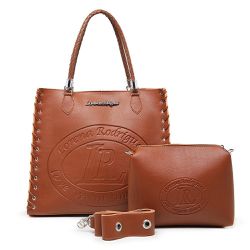 Bolsa Sacola Classic Lr + Nécessaire - Caramelo - Lorena Rodriguez
