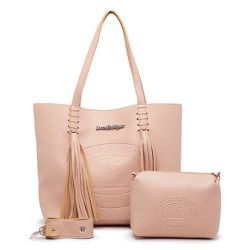Bolsa Sacola Lr + Nécessaire - Rosé - Lorena Rodriguez